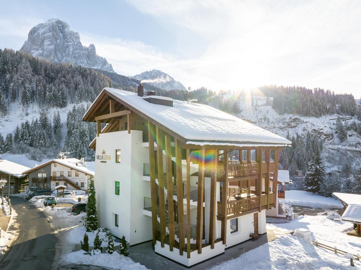 Apartments Villa Sofia Santa Cristina Val Gardena Dış mekan fotoğraf